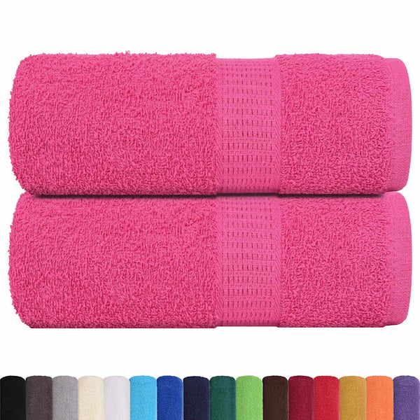 Gästetücher FROGN 2 Stk. Rosa 30x50 cm 360 g/m²