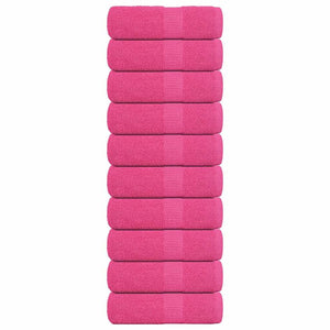 Gästetücher FROGN 10 Stk. Rosa 30x50 cm 360 g/m²