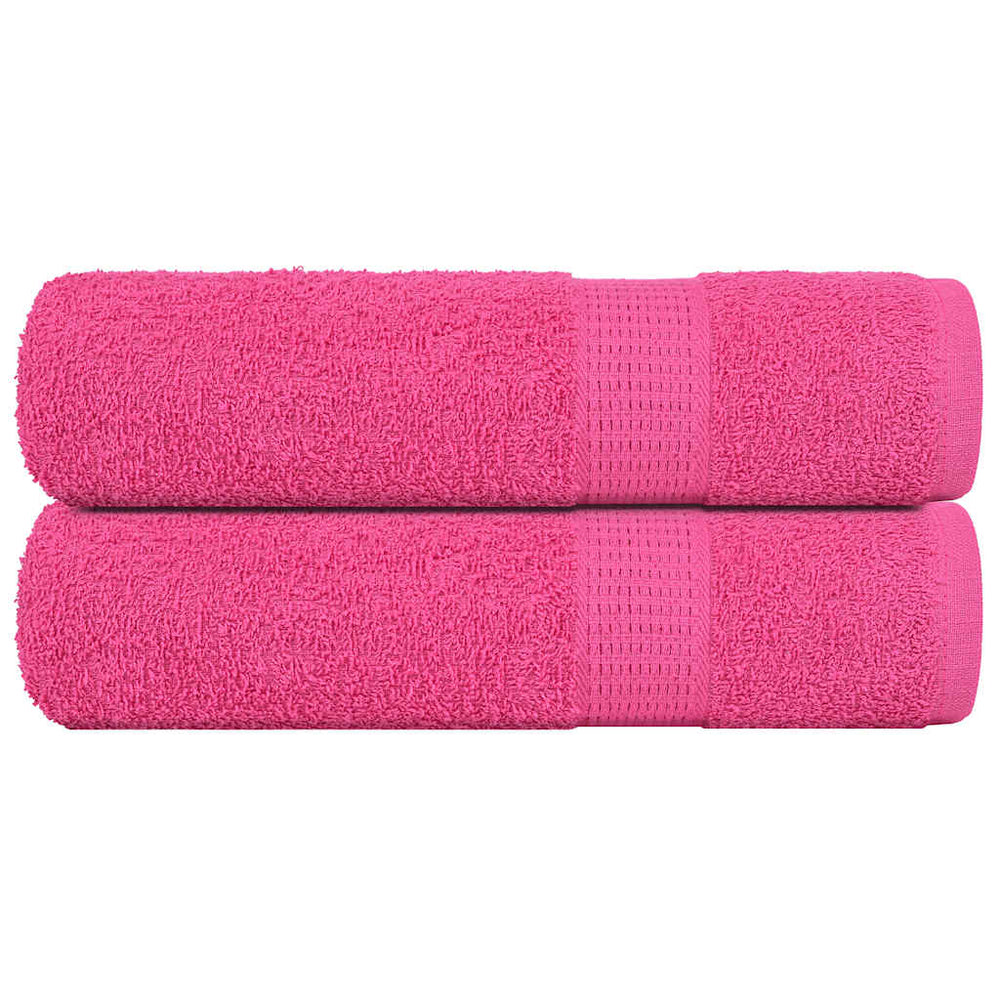 Handtücher FROGN 2 Stk. Rosa 50x100 cm 360 g/m²