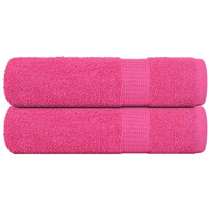 Handtücher FROGN 2 Stk. Rosa 50x100 cm 360 g/m²