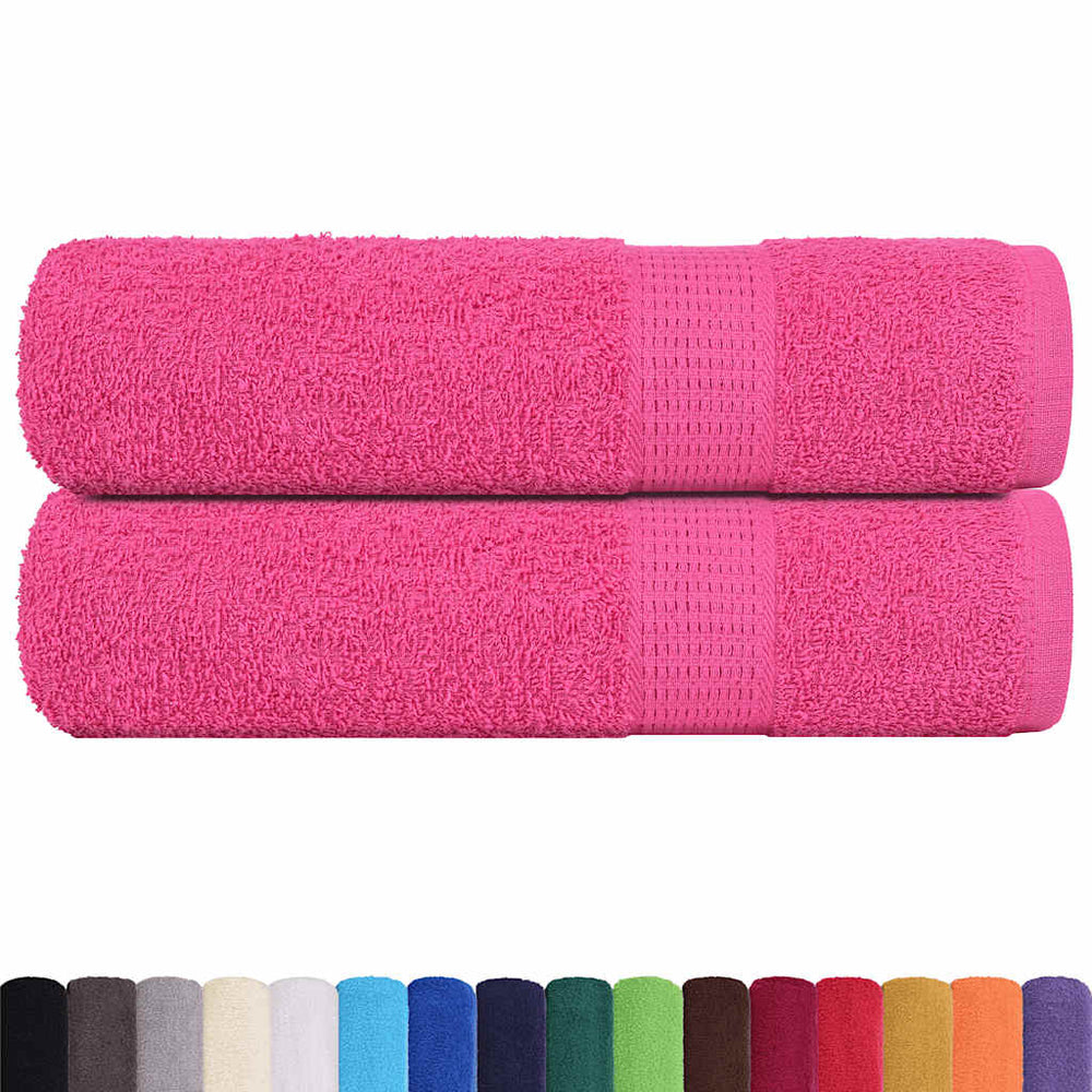 Handtücher FROGN 2 Stk. Rosa 50x100 cm 360 g/m²