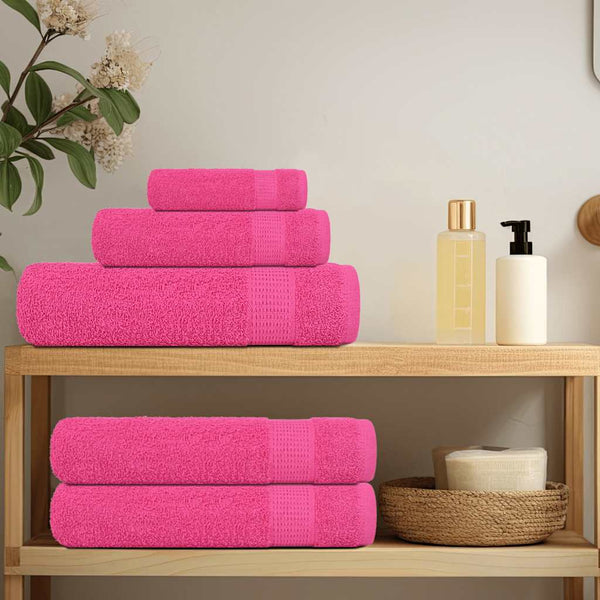 Handtücher FROGN 2 Stk. Rosa 50x100 cm 360 g/m²