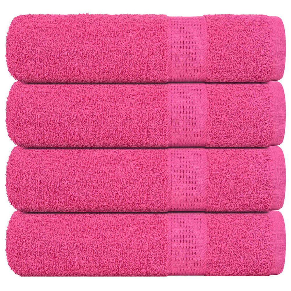 Handtücher FROGN 4 Stk. Rosa 50x100 cm 360 g/m²