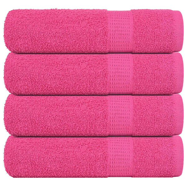 Handtücher FROGN 4 Stk. Rosa 50x100 cm 360 g/m²