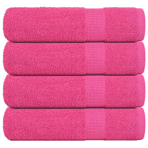 Duschtücher FROGN 4 Stk. Rosa 70x140 cm 360 g/qm