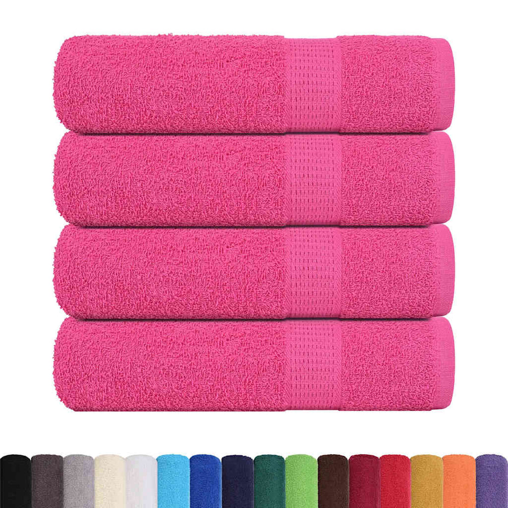 Duschtücher FROGN 4 Stk. Rosa 70x140 cm 360 g/qm