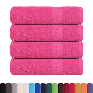 Duschtücher FROGN 4 Stk. Rosa 70x140 cm 360 g/qm