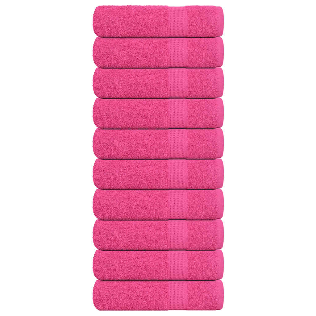 Duschtücher FROGN 10 Stk. Rosa 70x140 cm 360 g/qm