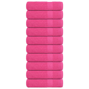 Badetücher FROGN 10 Stk. Rosa 100x150 cm 360 g/m²