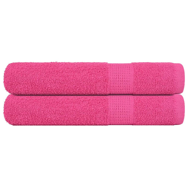 Saunatücher FROGN 2 Stk. Rosa 80x200 cm 360 g/m²