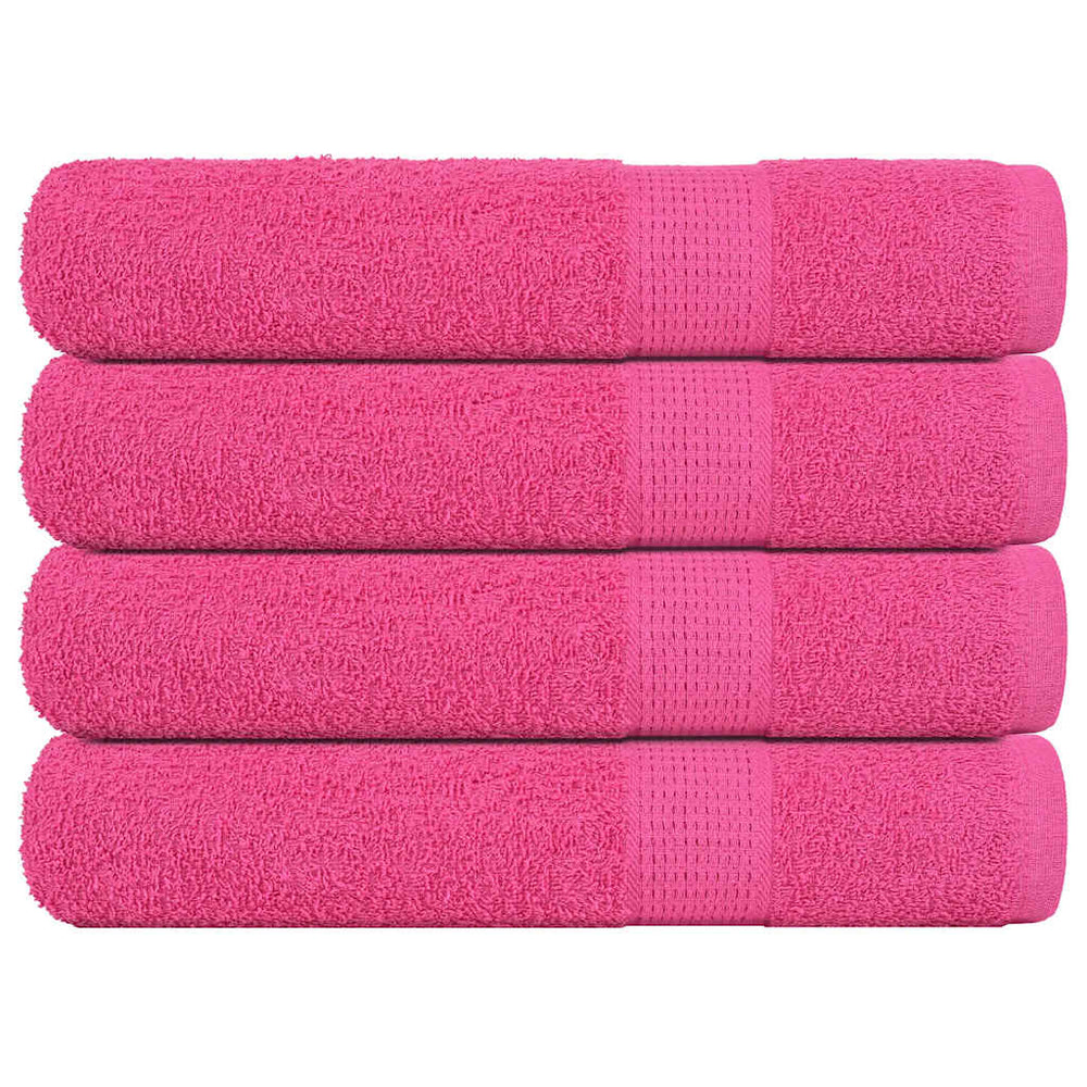 Saunatücher FROGN 4 Stk. Rosa 80x200 cm 360 g/m²