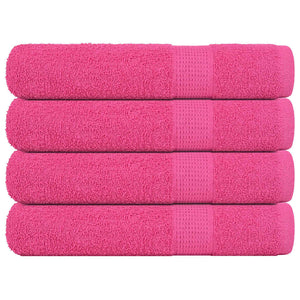Saunatücher FROGN 4 Stk. Rosa 80x200 cm 360 g/m²