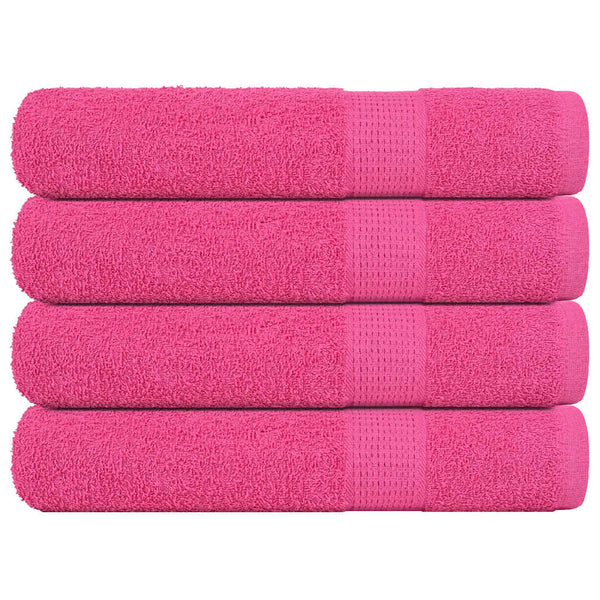 Saunatücher FROGN 4 Stk. Rosa 80x200 cm 360 g/m²
