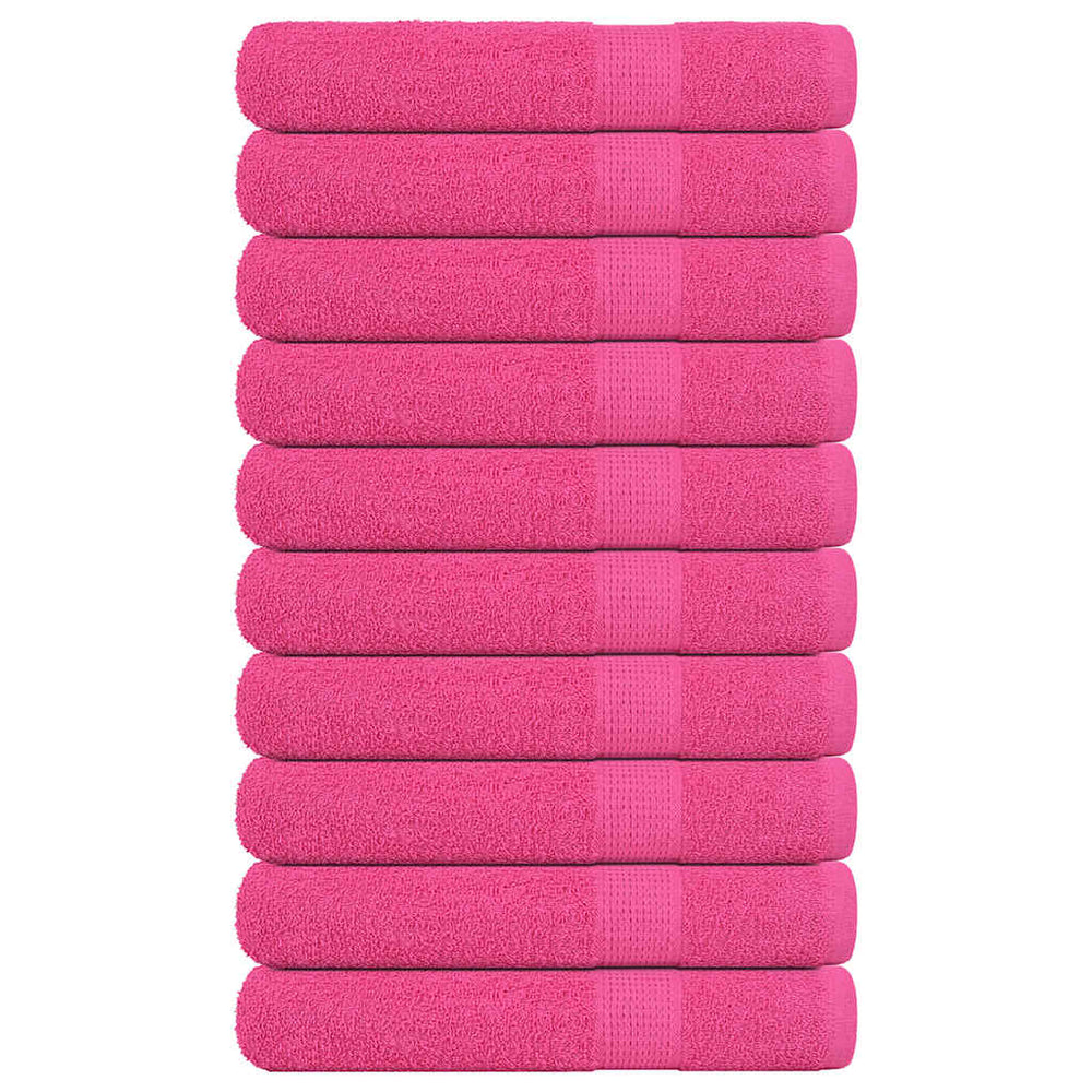 Saunatücher FROGN 10 Stk. Rosa 80x200 cm 360 g/m²
