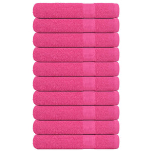 Saunatücher FROGN 10 Stk. Rosa 80x200 cm 360 g/m²