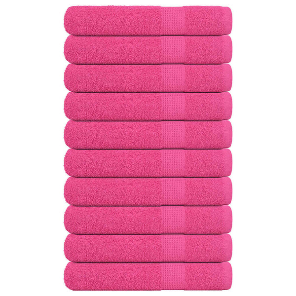Saunatücher FROGN 10 Stk. Rosa 80x200 cm 360 g/m²