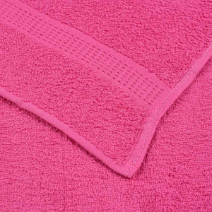 Saunatücher FROGN 10 Stk. Rosa 80x200 cm 360 g/m²