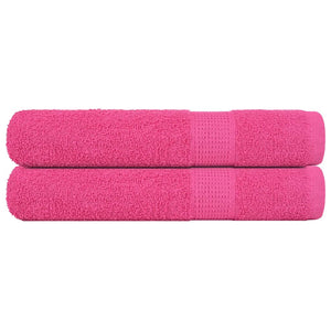 Handtücher FROGN 2 Stk. Rosa 100x200 cm 360 g/m²