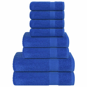 8-tlg. Handtuch-Set FROGN Blau 360 g/m²