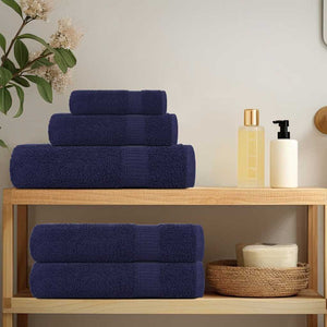 8-tlg. Handtuch-Set FROGN Marineblau 360 g/m²