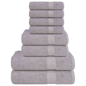8-tlg. Handtuch-Set FROGN Grau 360 g/m²
