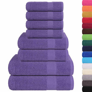 8-tlg. Handtuch-Set FROGN Lila 360 g/m²