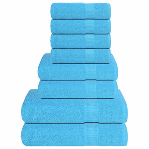 8-tlg. Handtuch-Set FROGN Türkis 360 g/m²