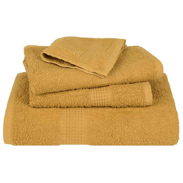 6-tlg. Handtuch-Set FROGN Gold 360 g/m²