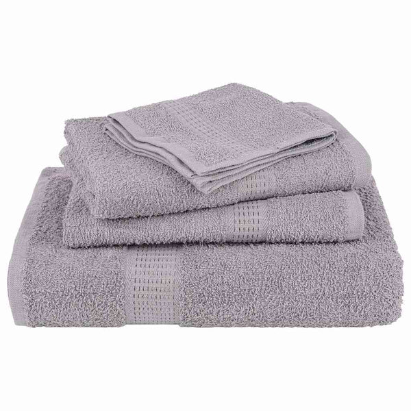 6-tlg. Handtuch-Set FROGN Grau 360 g/m²