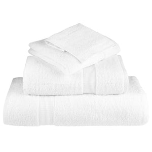 Premium Saunatücher SOLUND 50 Stk. Weiß 80x200 cm 600 g/m²