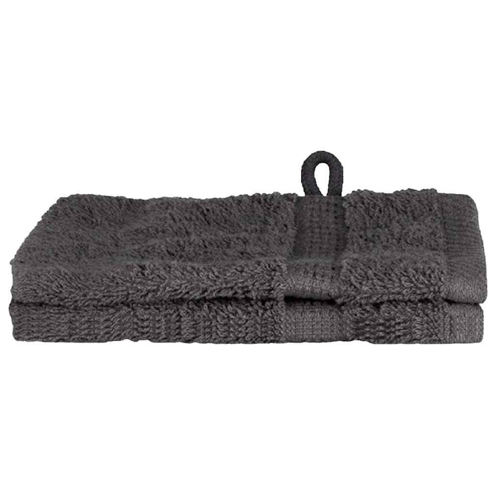 Gästetuch SOLUND 2 pcs Anthrazit 15 x 21 cm 550 gsm