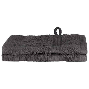 Gästetuch SOLUND 2 pcs Anthrazit 15 x 21 cm 550 gsm