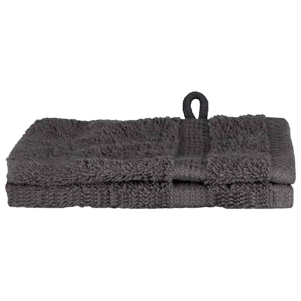 Gästetuch SOLUND 2 pcs Anthrazit 15 x 21 cm 550 gsm