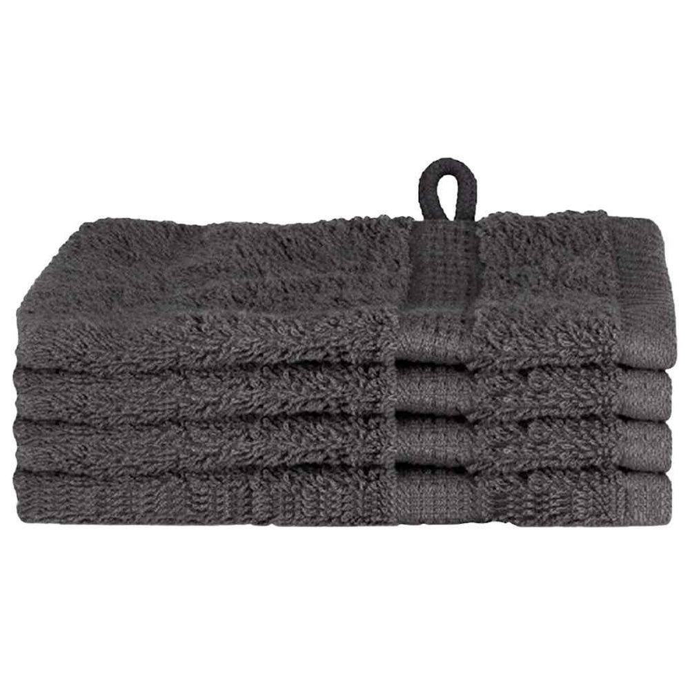 Gästetuch SOLUND 4 pcs Anthrazit 15 x 21 cm 550 gsm