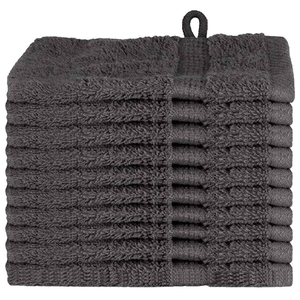 Gästetuch SOLUND 10 pcs Anthrazit 15 x 21 cm 550 gsm