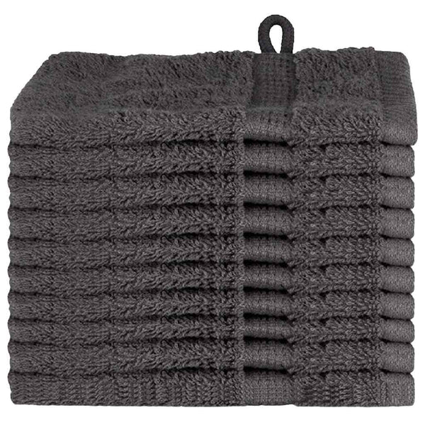 Gästetuch SOLUND 10 pcs Anthrazit 15 x 21 cm 550 gsm