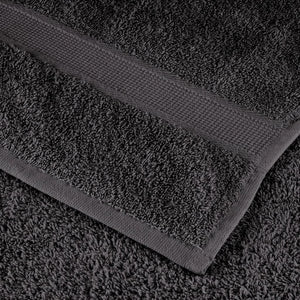 Premium-Waschtücher SOLUND 4 Stk. Anthrazit 30x30 cm 600 g/m²
