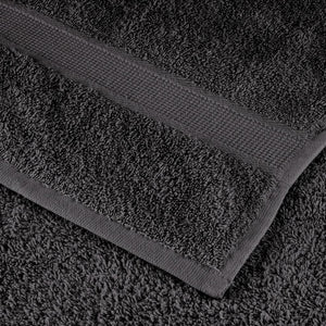 Premium-Waschtücher SOLUND 50 Stk. Anthrazit 30x30 cm 600 g/m²