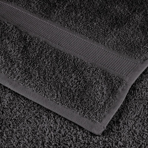 Premium Gästetücher SOLUND 10 Stk. Anthrazit 30x50 cm 600 g/m²