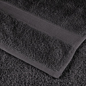 Premium Duschtücher SOLUND 4 Stk. Anthrazit 70x140 cm 600 g/m²