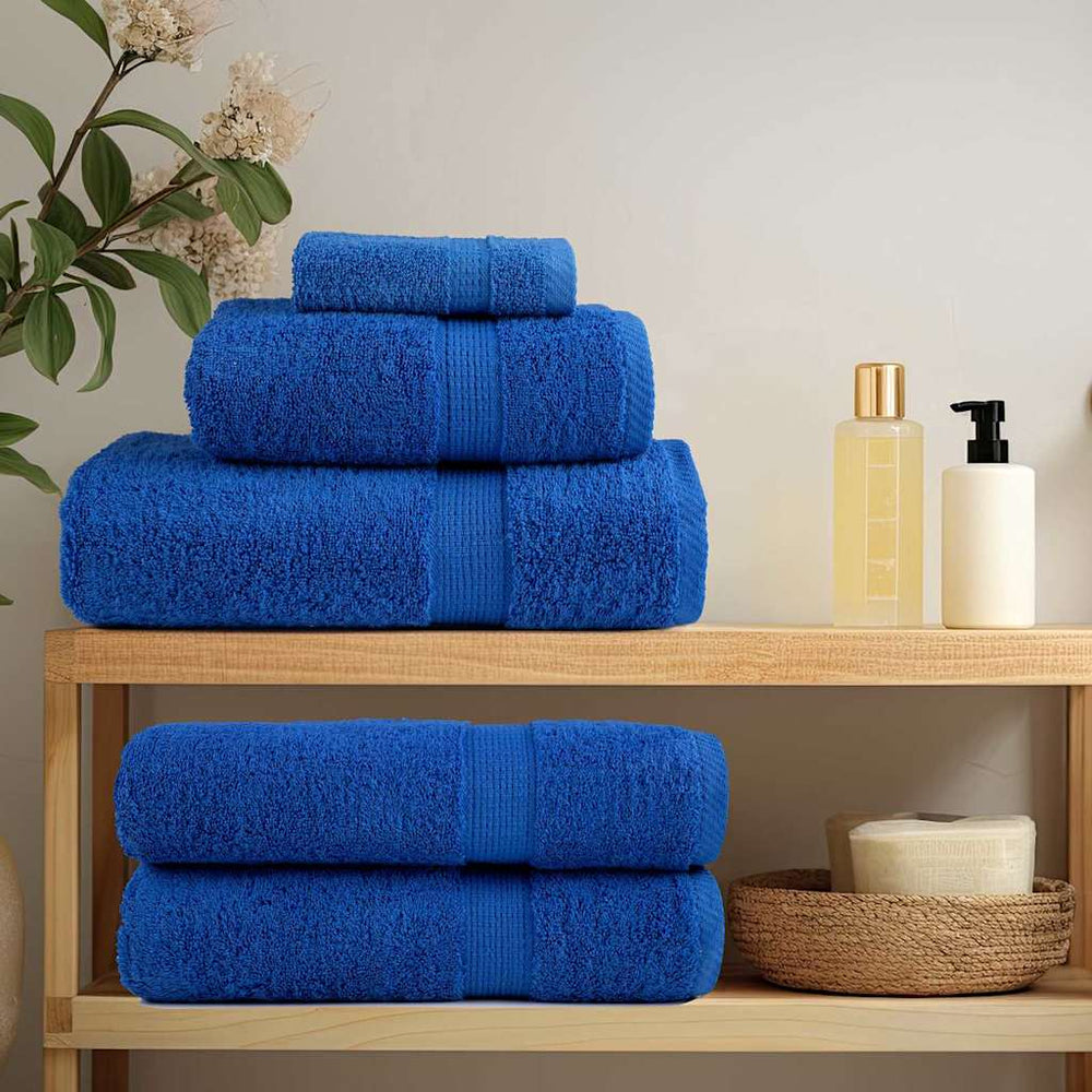 Gästetuch SOLUND 4 pcs Blau 15 x 21 cm 550 gsm