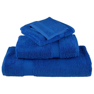 Premium-Waschtücher SOLUND 2 Stk. Blau 30x30 cm 600 g/m²