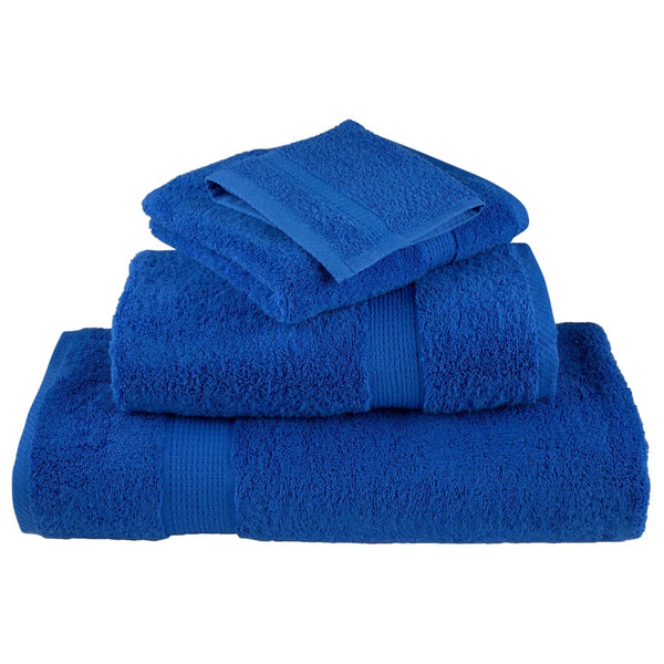 Premium-Waschtücher SOLUND 2 Stk. Blau 30x30 cm 600 g/m²