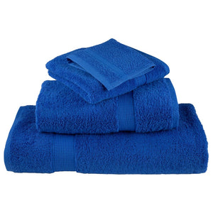 Premium-Waschtücher SOLUND 4 Stk. Blau 30x30 cm 600 g/m²