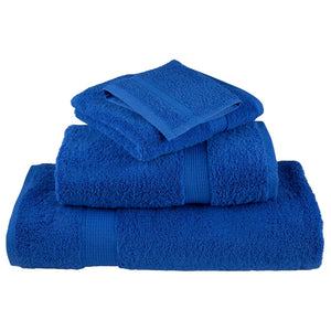 Premium Gästetücher SOLUND 2 Stk. Blau 30x50 cm 600 g/m²