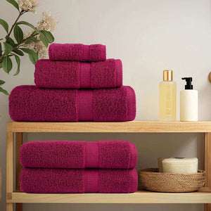 Gästetuch SOLUND 2 pcs Bordeaux 15 x 21 cm 550 gsm