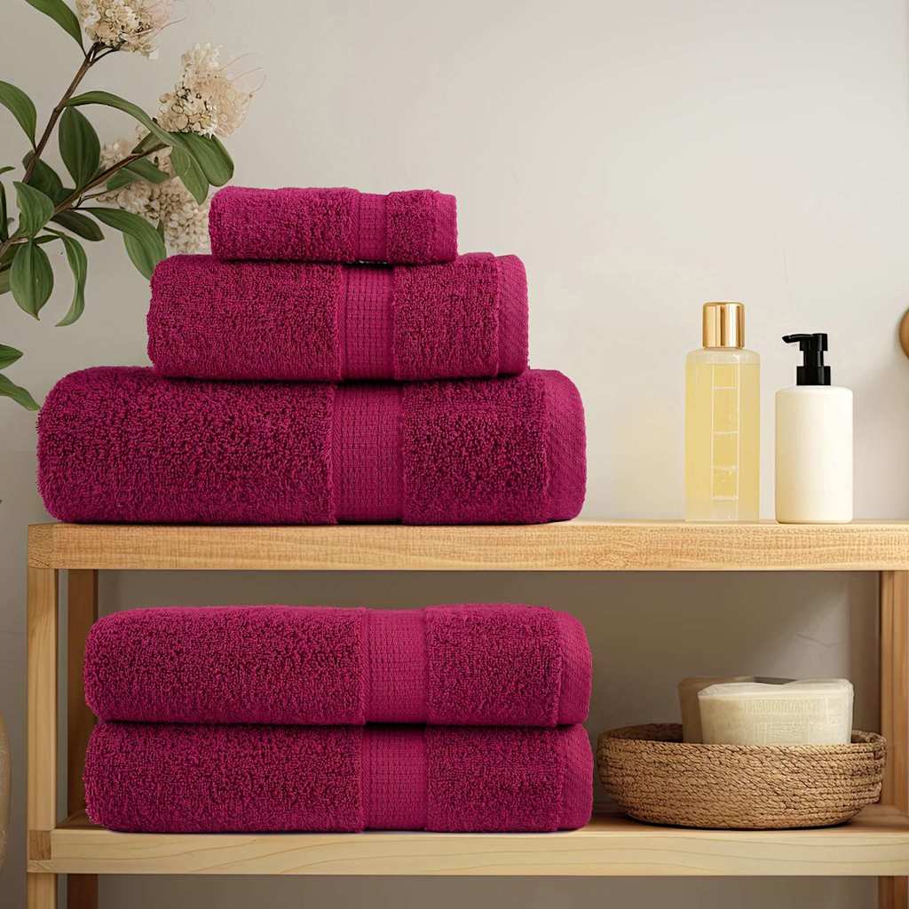 Gästetuch SOLUND 2 pcs Bordeaux 15 x 21 cm 550 gsm