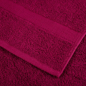 Premium-Waschtücher SOLUND 4 Stk. Bordeaux 30x30 cm 600 g/m²