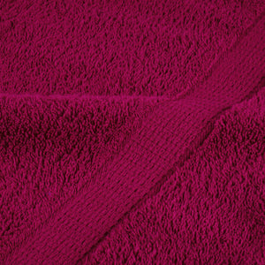 Premium-Waschtücher SOLUND 4 Stk. Bordeaux 30x30 cm 600 g/m²
