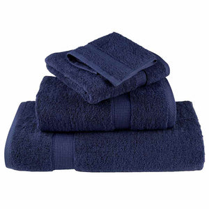 Gästetuch SOLUND 2 pcs Marineblau 15 x 21 cm 550 gsm